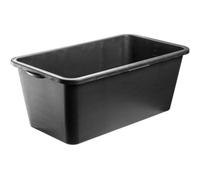 Kadax Mortar Box Mortar Tray For Construction Site Garden Construction Bucket Plastic Mortar Bucket Sturdy Concrete Bucket (60L)