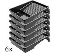 Kadax Paint Tray, 25.5 X 33 Cm, Plastic, For Painting Walls And Decorating (Set Of 6)