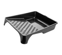 Kadax Paint Tray, 35 X 32 X 7 Cm, Plastic Painting Tray, Durable Roller Tray For Renovation And Construction Work (1, Black)