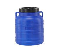 Kadax Plastic Barrel, Wide Neck Barrel, Hdpe Plastic Barrel With Lid, Lid Barrel, Multifunctional Plastic Barrel (10 L, 1 Piece)
