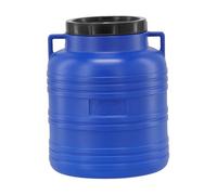 Kadax Plastic Barrel, Wide Neck Barrel, Hdpe Plastic Barrel With Lid, Lid Barrel, Multifunctional Plastic Barrel (30 L, 1 Piece)