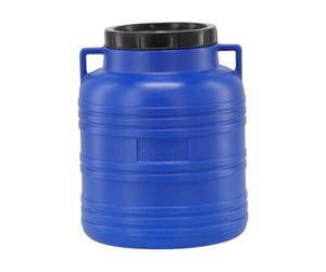 Kadax Plastic Barrel, Wide Neck Barrel, Hdpe Plastic Barrel With Lid, Lid Barrel, Multifunctional Plastic Barrel (30 L, 1 Piece)