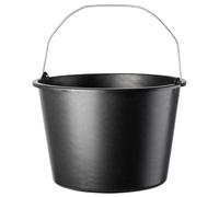Kadax Plastic Bucket 20L, Large Builders Bucket With Metal Handle For Cleaning And Plastering (Set Of 1)