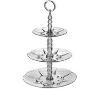 Kadax Plastic Shelf, 3 Levels, Serving Stand, Fruit Basket For Cakes, Fruits, Muffins, Biscuits, Cheese, Birthday, Party