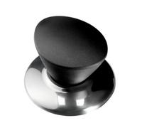 Kadax Pot Lid Knob, Pan Lid Handle Replacement, Heat-Resistant Knob For Glass Lid (2 Pieces, Matte Black)