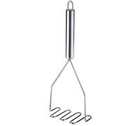 Kadax Potato Masher Kitchen Masher Stainless Steel 25Cm Vegetable Masher With Oval Handle Masher For Vegetables, Mashed Potatoes