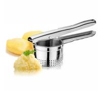 Kadax Potato Ricer, Masher For Vegetables, Fruits, Manual Potato Press, Stainless Steel Potato Masher, Length: 24.5 Cm