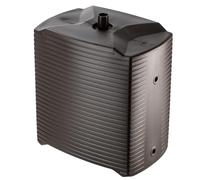 KADAX Rain barrel, modular rainwater tank for garden, weather-resistant rain barrel 126 litres, water collector, plastic rain container, water barrel (mocha)