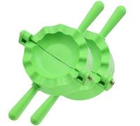 Kadax Ravioli Maker, Dumpling Maker, Pierogi Maker, Mould For Dumpling And Ravioli (Green, 2 Piece)