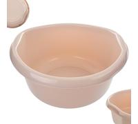 KADAX Round Plastic Bowl, Light Beige, 30L