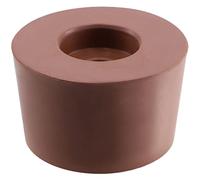 KADAX Rubber Cork for Demijohn and Carboy, Durable Rubber Stopper with Hole for Airlock or Fermentation Lock, Convenient Wine Making Equipment (5.5 cm)