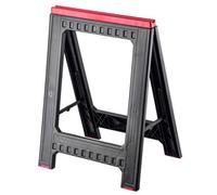 Kadax Saw Horse For Workshop, 58 X 41.5 X 77 Cm, Plastic Folding Trestle, Scaffolding Stand With Scale, Folding Axle Stand