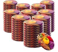 KADAX Screw Lid Fi82 mm x 100 Pcs - Twist-Off Metal with 6 Snap-In Locks for Straight Jars and Preserves