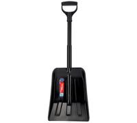 Kadax Snow Shovel, Folding Snow Shovel, Telescopic Pvc Spade, Car Snow Shovel With Aluminium Handle, Snow Blade (Small, Black)