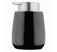 Kadax Soap Dispenser, Ceramic Soap Dispenser With Plastic Pump, Hand Soap Dispenser In Four Colours (12.5 X 9.5 Cm, Black)
