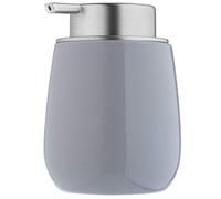 Kadax Soap Dispenser, Ceramic Soap Dispenser With Plastic Pump, Hand Soap Dispenser In Four Colours (12.5 X 9.5 Cm, Grey)