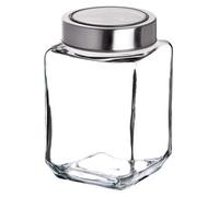 Kadax Storage Jar, Glass Container With Lid, Airtight Kitchen Jar For Pasta, Biscuit, Sugar, Jar For Storing Jam (Grey, 500Ml)