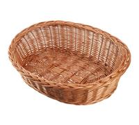 Kadax Willow Dog And Cat Lounger, Pet Bed In Natural Colour, Dog Bed, Cat Basket, Deck Chair For Animals Pet Bed (19 X 80 X 61 Cm)