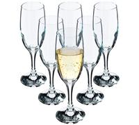 Kadax Wine Glasses, Glasses Set For Red And White Wine, Glasses For Serving Wine And Sparkling Wine (6 X 190 Ml, For Champagne)