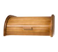Kadax Wooden Bread Bin, Durable Breadbox With Roll Lid, Spacious Bread Bin, Convenient Kitchen Storage For Rolls, (Alder)