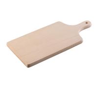 Kadax Wooden Chopping Board, Breakfast Board, Kitchen Board For Bread, Vegetables, Cheese, Ergonomic Handle, (28 X 17.5 Cm)