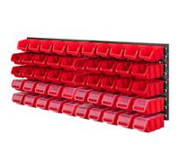 Kadax Workshop Shelf, 116 X 39 Cm Tool Wall Shelf Made Of Robust Plastic, Uv-Resistant Storage System, Expandable Wall Plates
