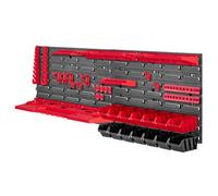 Kadax Workshop Shelf, 116 X 39 Cm Tool Wall Shelf Made Of Robust Plastic, Uv-Resistant Storage System, Expandable Wall Plates