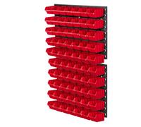 Kadax Workshop Wall Shelf, 58 X 78 Cm, Storage System Made Of Robust Plastic, Uv-Resistant Workshop Shelf, Expandable Wall Plates