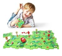 KADAYAYA Plastic Puzzle Track Play Set for Kids 3-6 Years Old