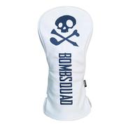 Kaddie Limited KraveGolf™ Bomb Squad Exclusive White Flag Driver Headcover - Luxurious Leatherette & Faux Mohair for Ultimate Club Protection