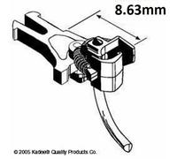 Kadee #18 Magnetic Knuckle Couplings European NEM 362 Short 8.63mm x 2 Pairs 1st