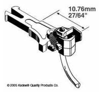 Kadee #19 Magnetic Knuckle Couplings European NEM 362 M Long 10.76mm 2 Pairs DSA