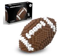Kadele Rugby ball building Block toys Set,Adults challenging STEM Block Decoration, Miniature 3D Educational Toys for 16 Years and Above, (399 Pieces)
