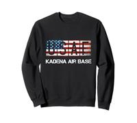Kadena Air Base US Flag Sweatshirt