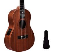Kadence Concert Sized Mahogany Wood Ukulele 24inch With Bag and Tuner (Baritone Electro Acoustic)