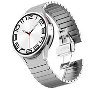 KADES For Samsung Galaxy Watch 8 Strap 40mm 44mm 24mm Wide Metal Link Replacement Strap for Galaxy Watch 8 Classic 46mm
