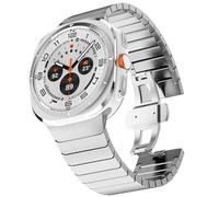 KADES For Samsung Galaxy Watch 8 Strap 40mm 44mm 24mm Wide Metal Link Replacement Strap for Galaxy Watch 8 Classic 46mm
