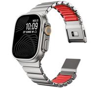 KADES Grade 2 Titanium Silicone Magnetic Band for Apple Watch Ultra 3 2 1