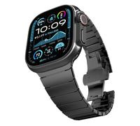 KADES Metal Straps for Apple Watch Ultra 4 49mm 46mm 45mm 44mm 42mm(S3) | Solid Stainless Steel Link Strap Replacement Band for iWatch Ultra 4 3 2 1, Series 12 11 10 9 8 7 6 5 4 3 2 1 SE for Man