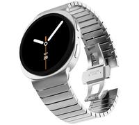 KADES Stainless Steel Band Compatible with Galaxy Watch Ultra/Ultra 2025 47mm, Metal Link Bracelet with Butterfly Clasp, Adjustable Business Band for Galaxy Watch Ultra, Silver Color