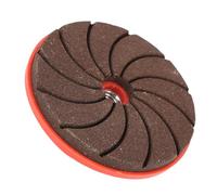 Kadimendium 100 Grit Integrated Emery Abrasive Grinding Discs Set for Metal Stone Tile, 5PCS Nylon Plastic Angle Grinder Discs for Efficient Grinding Applications