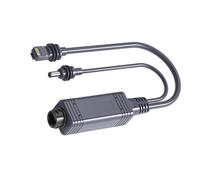 Kadimendium 100W Gigabit POE Combiner Splitter Adapter with Gigabit Speed for Real Time Video Streaming, Large Data Transfer ABSPin 1 X Directly Use