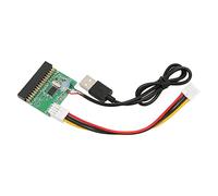 Kadimendium 3 5in Floppy Drive Connector,Plug and Play Adapter for 1 44MB Floppy Drive,Use U Disk As A Disk,Lightweight and Portable