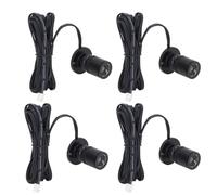 Kadimendium 4pcs LED Display Spot Lights Dimmable Adjustable Spotlight USB Mini Spotlight for Jewelry Showcase Porch Entryway (Nature Light)