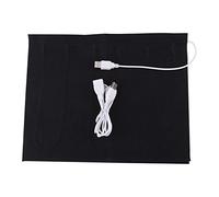 Kadimendium 5V USB Electric Cloth Heater Pad Washable Carbon Fiber Heating Pad with 1.5meter USB Cable 9.05 x 11.41inch