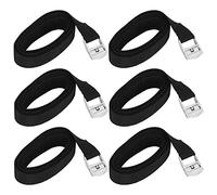 Kadimendium 6PCS Tie Down Straps with Adjustable Buckle 2.5m 200kg Capacity