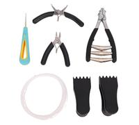 Kadimendium Badminton Racket Stringing Tool Set Complete with Sturdy Tools for Easy Maintenance At Home or Tournaments Includes Starting Clamp and Pliers