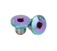 Kadimendium Bicycle Brake Lever Screw Rust-resistant Alloy Integral Oil Cylinder Lid Bolts for M7000 M8000 M9000 M9020, Compact and Light, for Brake Lever (Colorful)