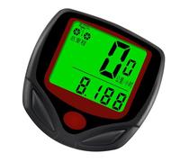 Kadimendium Biking Stopwatch High Accuracy Multifunctional Speedometer for Cycling and Mountain Biking ABS Plastic LCD Display