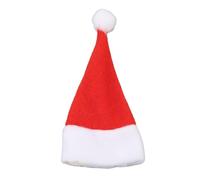 Kadimendium Christmas Mini Santa Hats Cute Decorations for Holiday Knife Fork Tableware, Pack of 30 Miniature Santa Hats Ornaments for DIY Crafts